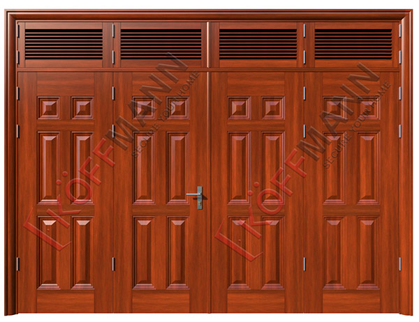 Nơi bạn có thể mua cửa thép giả gỗ 4 cánh tại Hà Nội